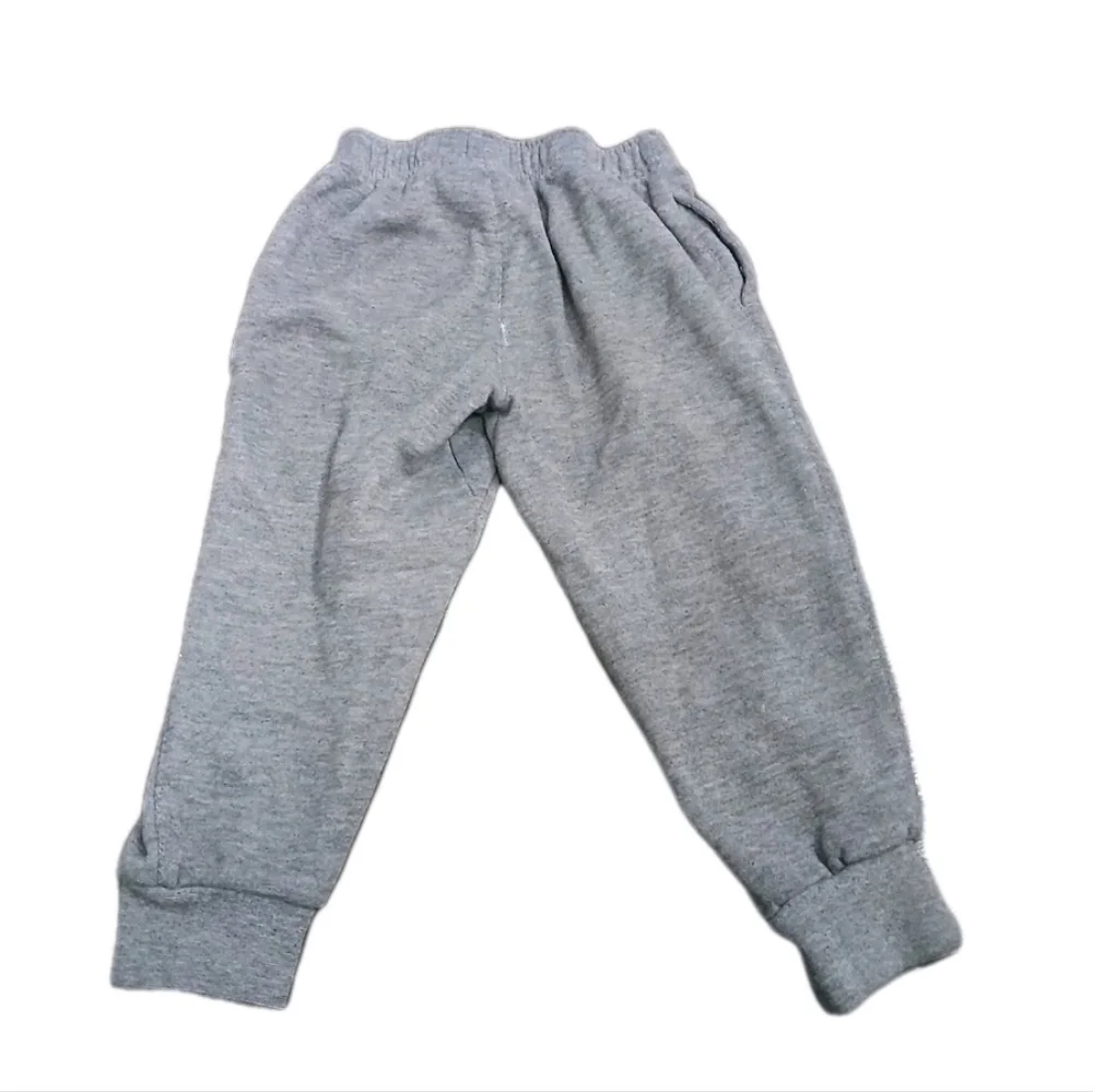 Nike little Boys Club Fleece Ribbed Cuff Jogger Pants Grey 2-3 Year